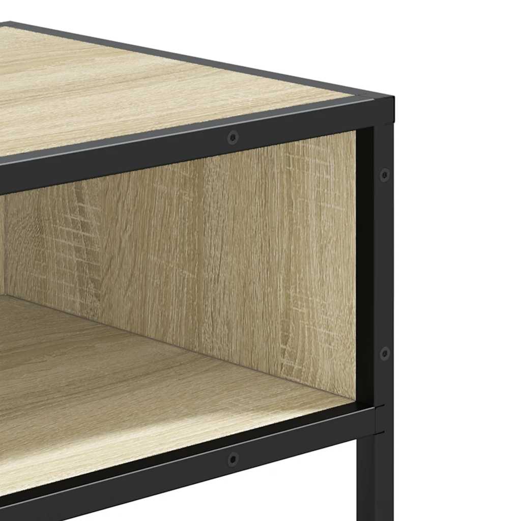 Konzolni stol boja hrasta sonome 90x35x80 cm konstruirano drvo