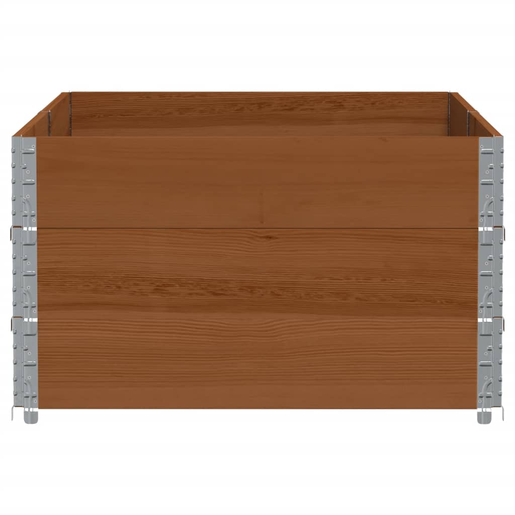 Vrtna sadilica smeđa 150x100 cm od borovine