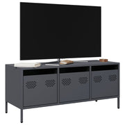TV ormarić antracit 101,5 x 39 x 43,5 cm hladno valjani čelik