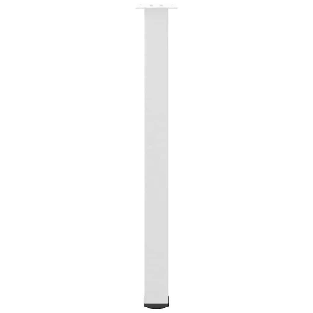 Noge za barski stol 4 kom Bijele 90-92 cm Čelične