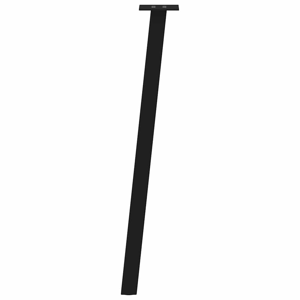 Noge za konzolni stol 4 kom Crne 72 cm Čelične
