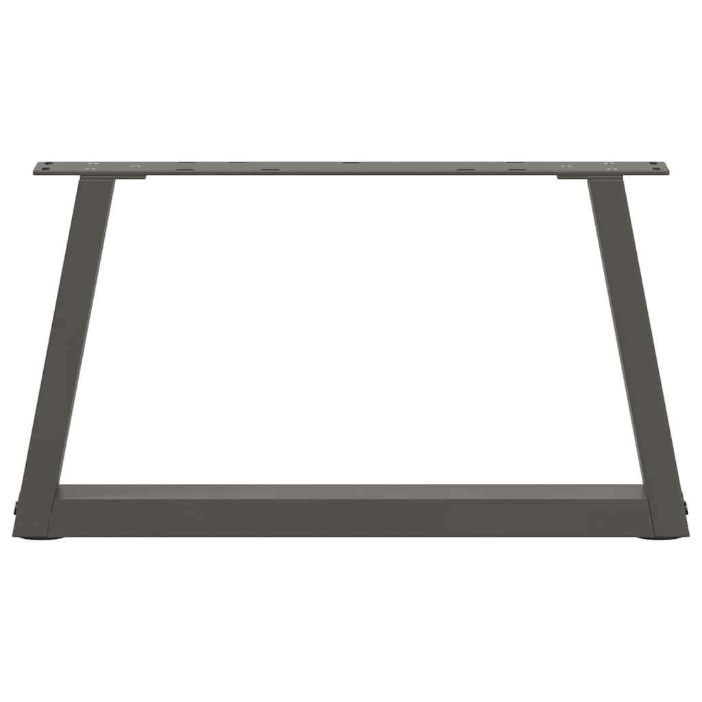 Noge za klub stolić V-oblika 2 kom antracit 50 x (30-31,3) cm čelik
