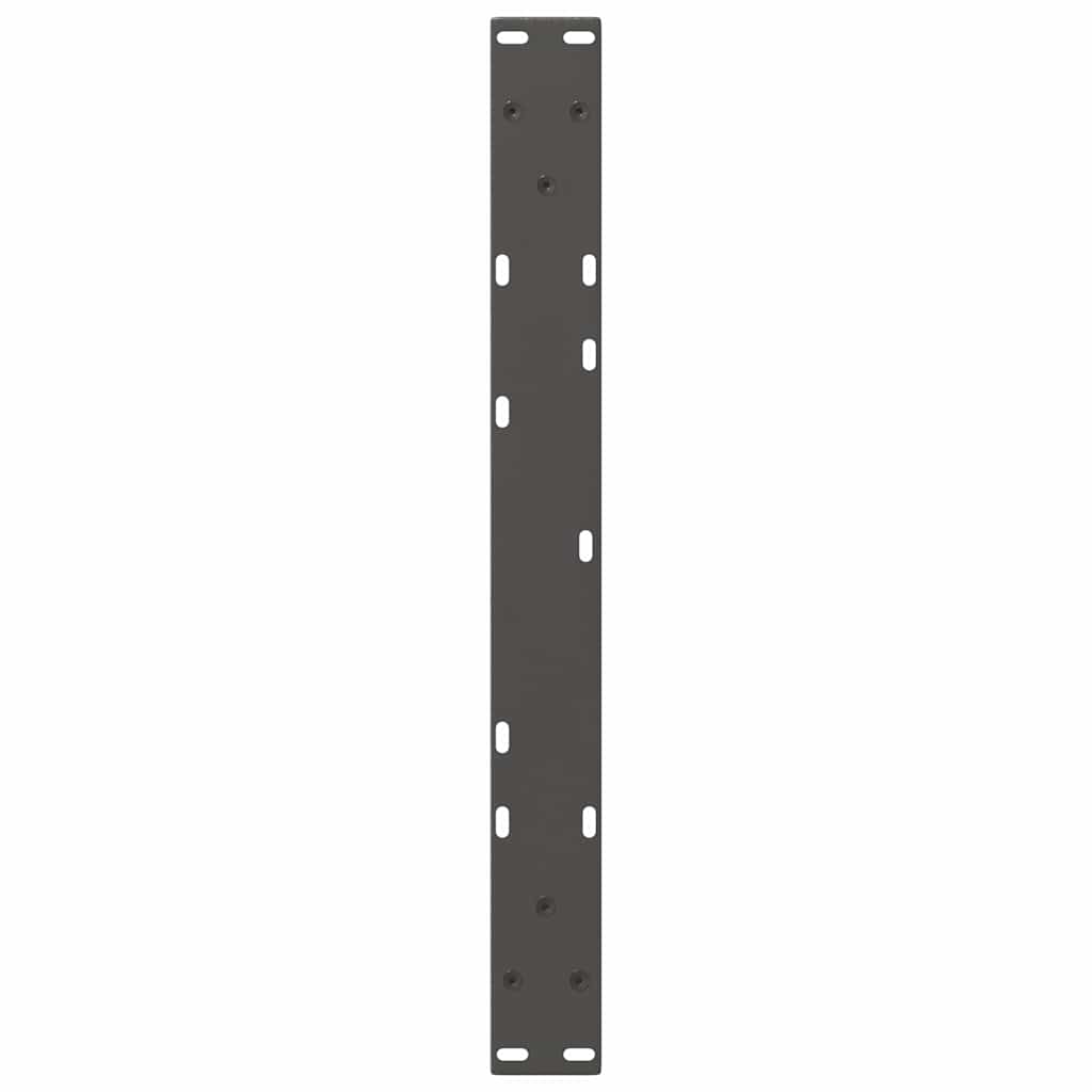 Noge za klub stolić V-oblika 2 kom antracit 60 x (30-31,3) cm čelik