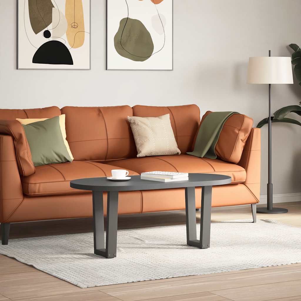 Noge za klub stolić V-oblika 2 kom antracit 28 x (42-43,3) cm čelik