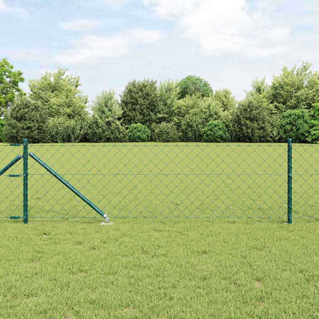 Zavareno žičano ograđivanje s bodljama 25 x 0,6 m Zelena Mreža