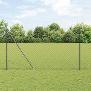 Zavareno žičano ograđivanje s bodljama 10 x 1,5 m Siva Mreža