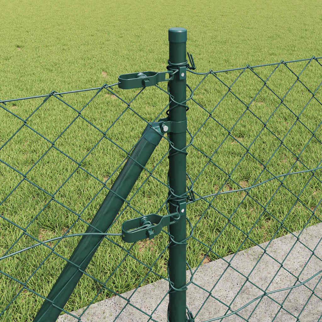 Zavareno žičano ogradno mreža s betonskom podlogom 25 x 0,6 m