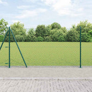 Zavareno žičano ogradno mreža s betonskom podlogom 25 x 1,2 m
