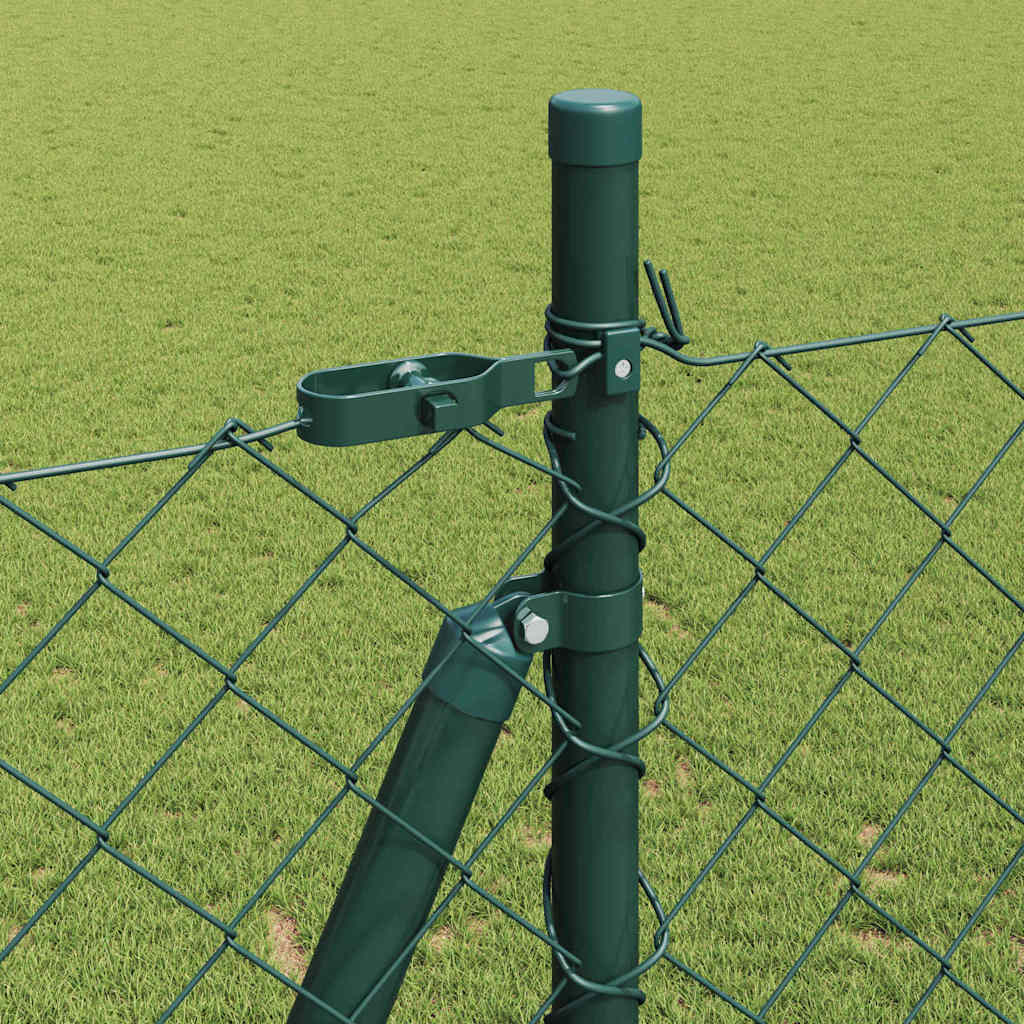 Zavareno žičano ogradno mreža s betonskom podlogom 25 x 1,4 m