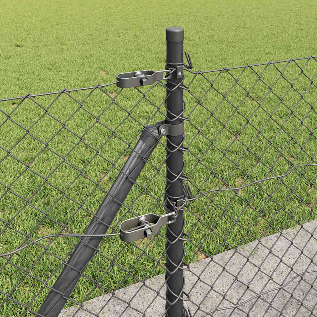 Zavareno žičano ogradno mreža s betonskom podlogom 10 x 0,6 m