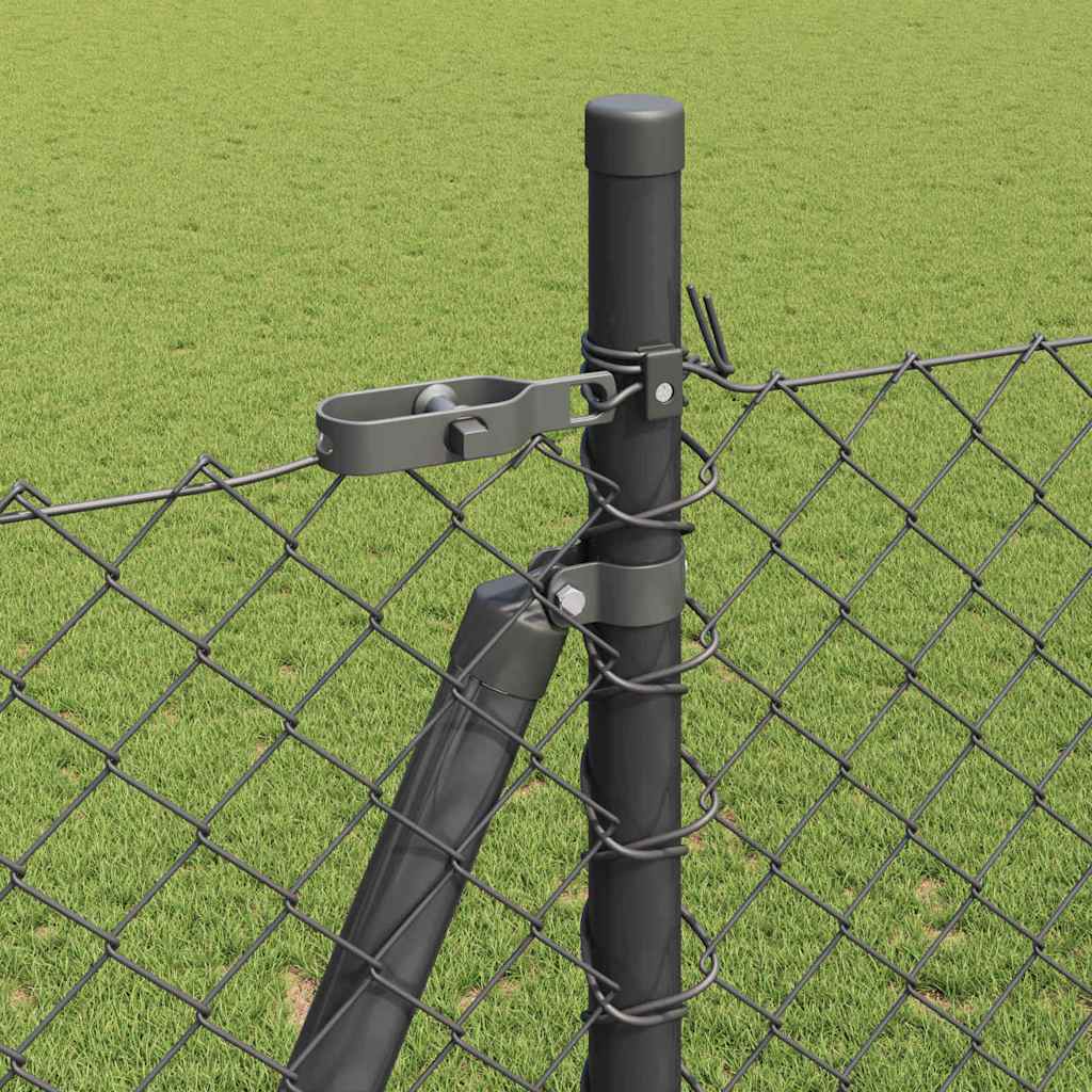 Zavareno žičano ogradno mreža s betonskom podlogom 10 x 1,6 m