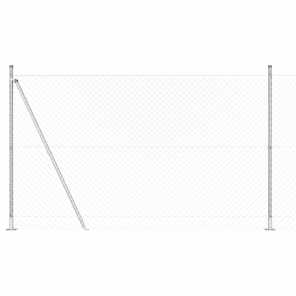 Zavareno žičano ogradno mreža s betonskom podlogom 10 x 1,4 m