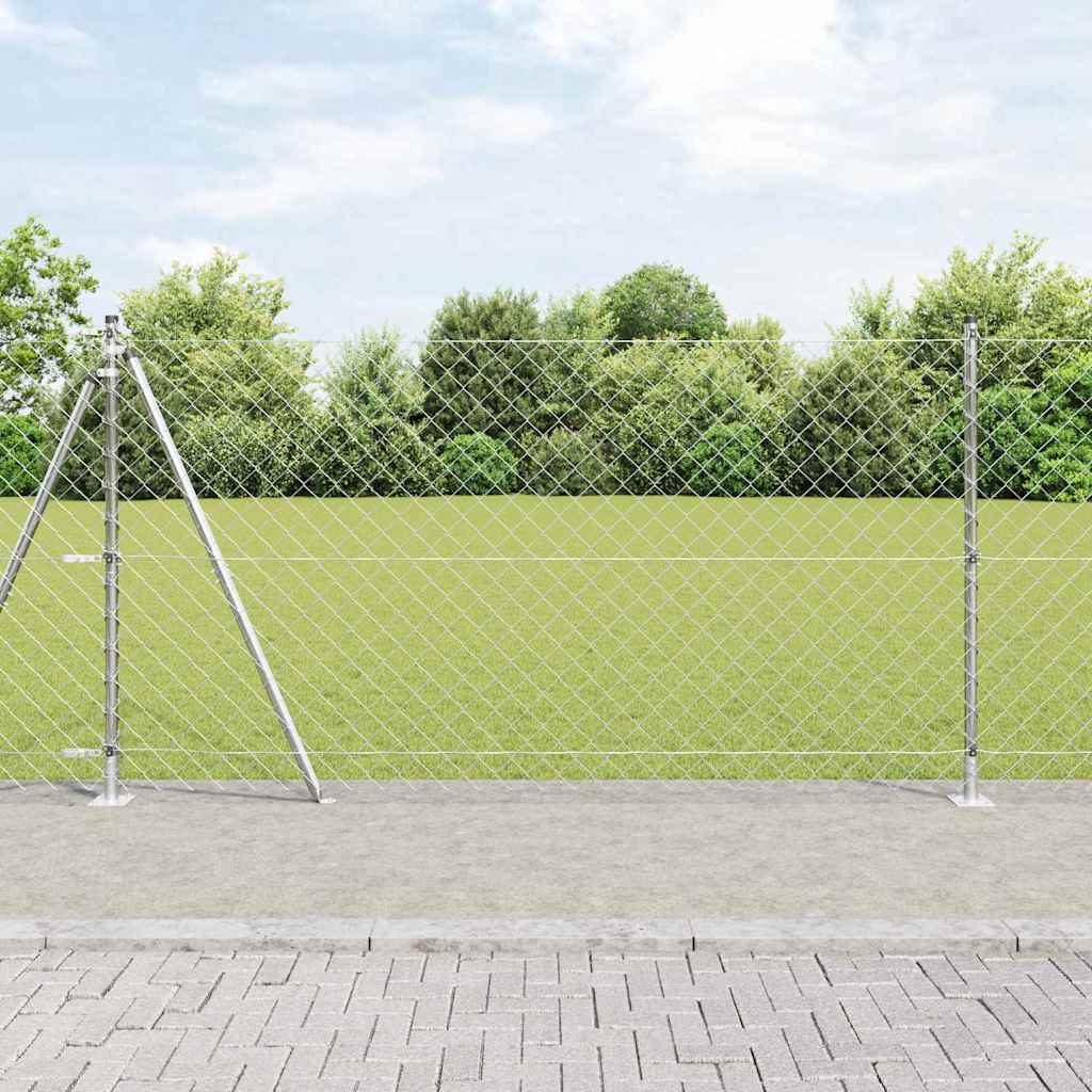 Zavareno žičano ogradno mreža s betonskom podlogom 10 x 1,2 m