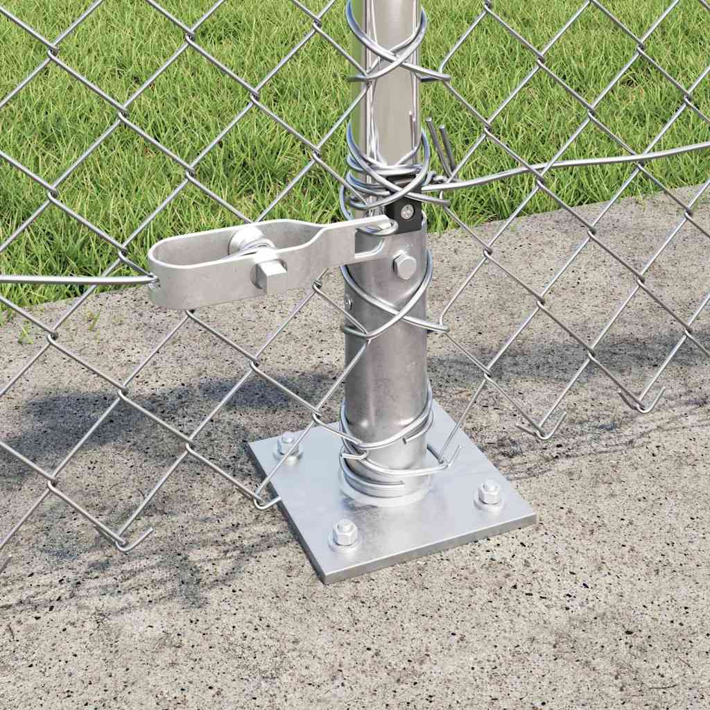 Zavareno žičano ogradno mreža s betonskom podlogom 25 x 0,4 m