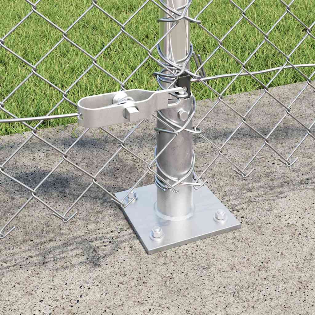 Zavareno žičano ogradno mreža s betonskom podlogom 25 x 1,2 m
