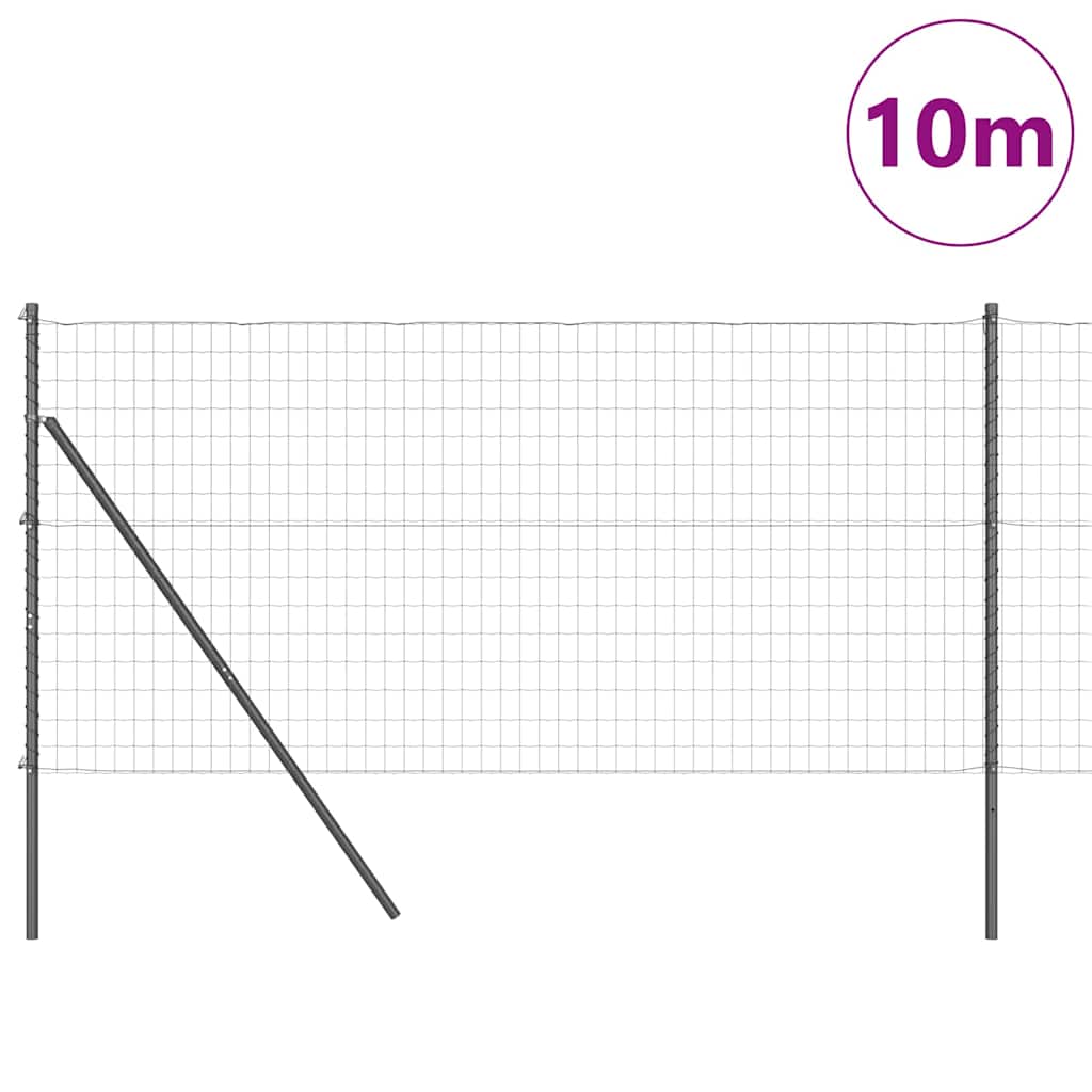 Temeljna zavarena žičana ograda 10 x 1,2 m (Š x V)