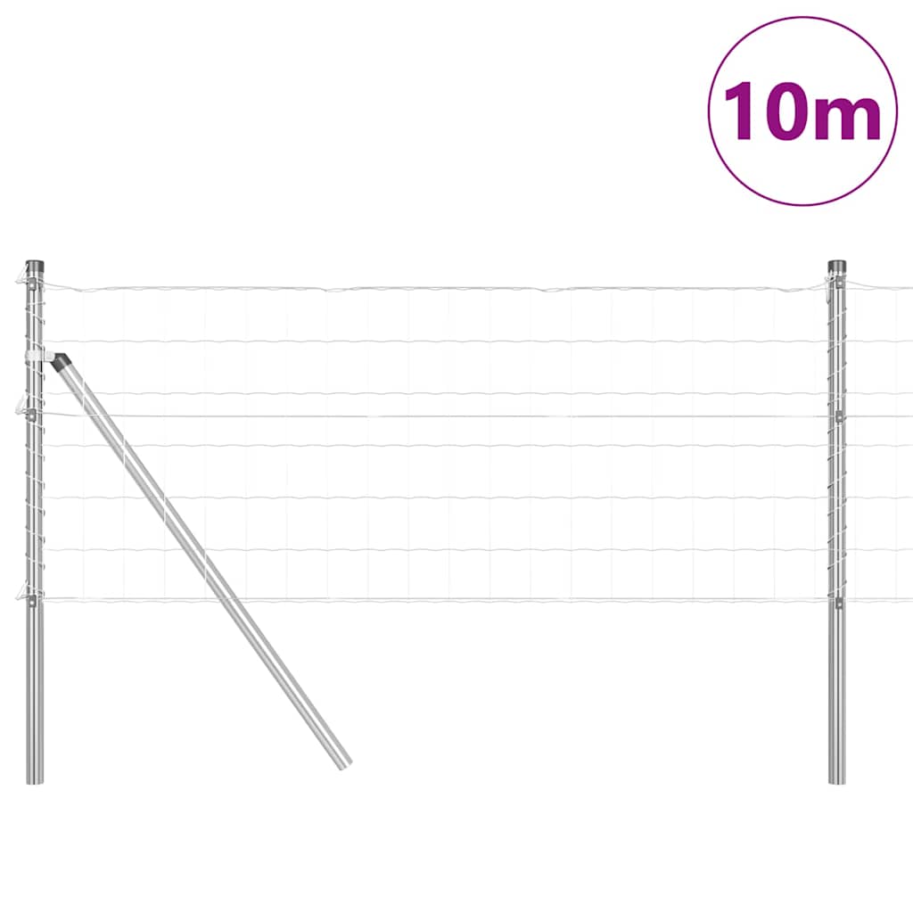 Temeljna zavarena žičana ograda 10 x 0,8 m (Š x V)