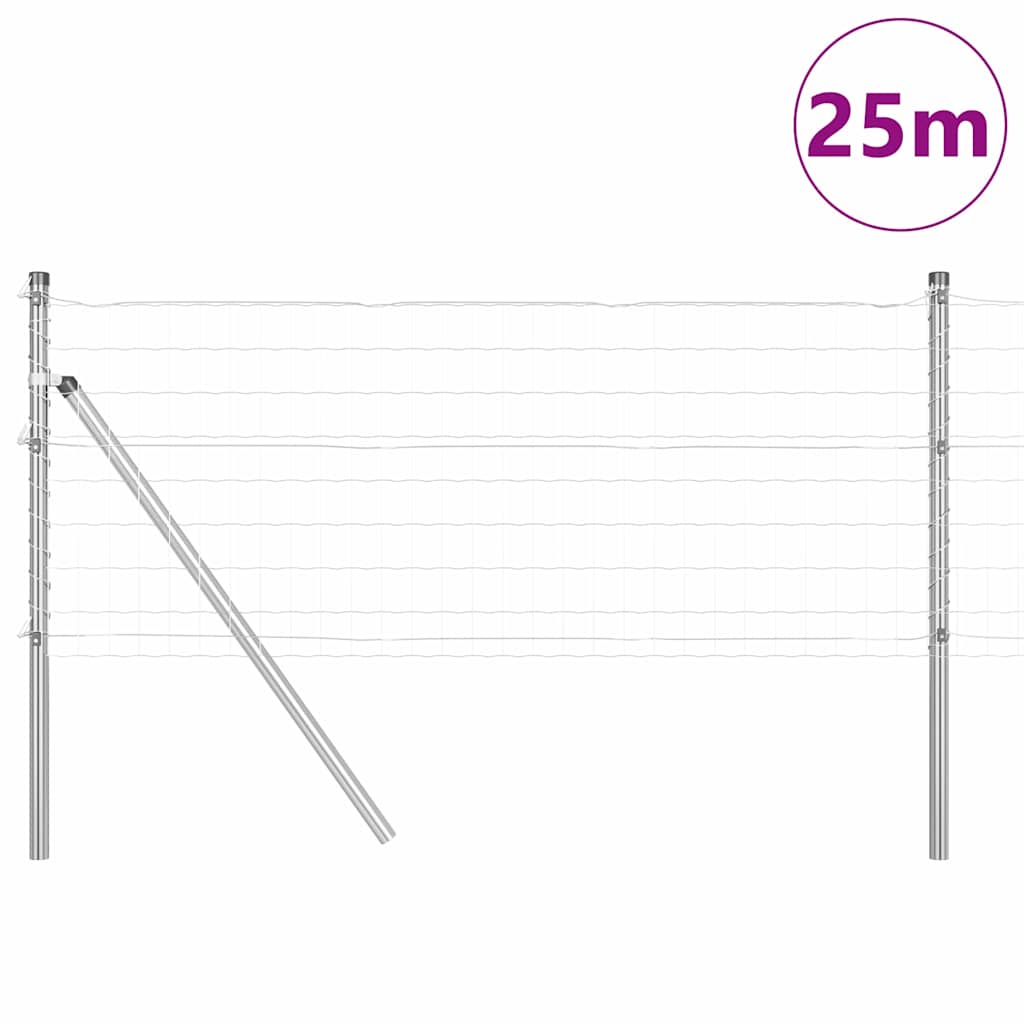 Temeljna zavarena žičana ograda 25 x 0,8 m (Š x V)