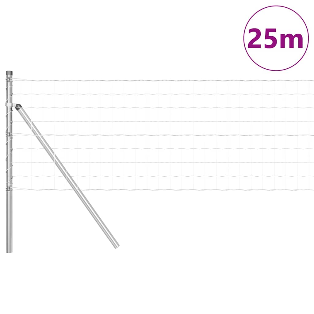 Temeljna zavarena žičana ograda 25 x 0,6 m (Š x V)