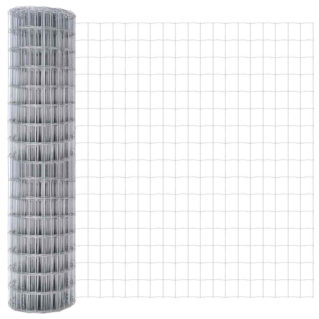 Temeljna zavarena žičana ograda 25 x 1,2 m (Š x V)