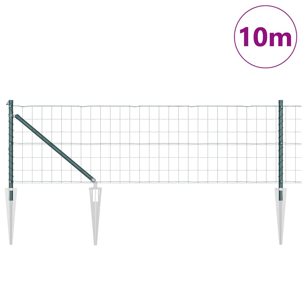 Zavareno žičano ograđivanje s bodljama 10 x 0,8 m (Š x V)