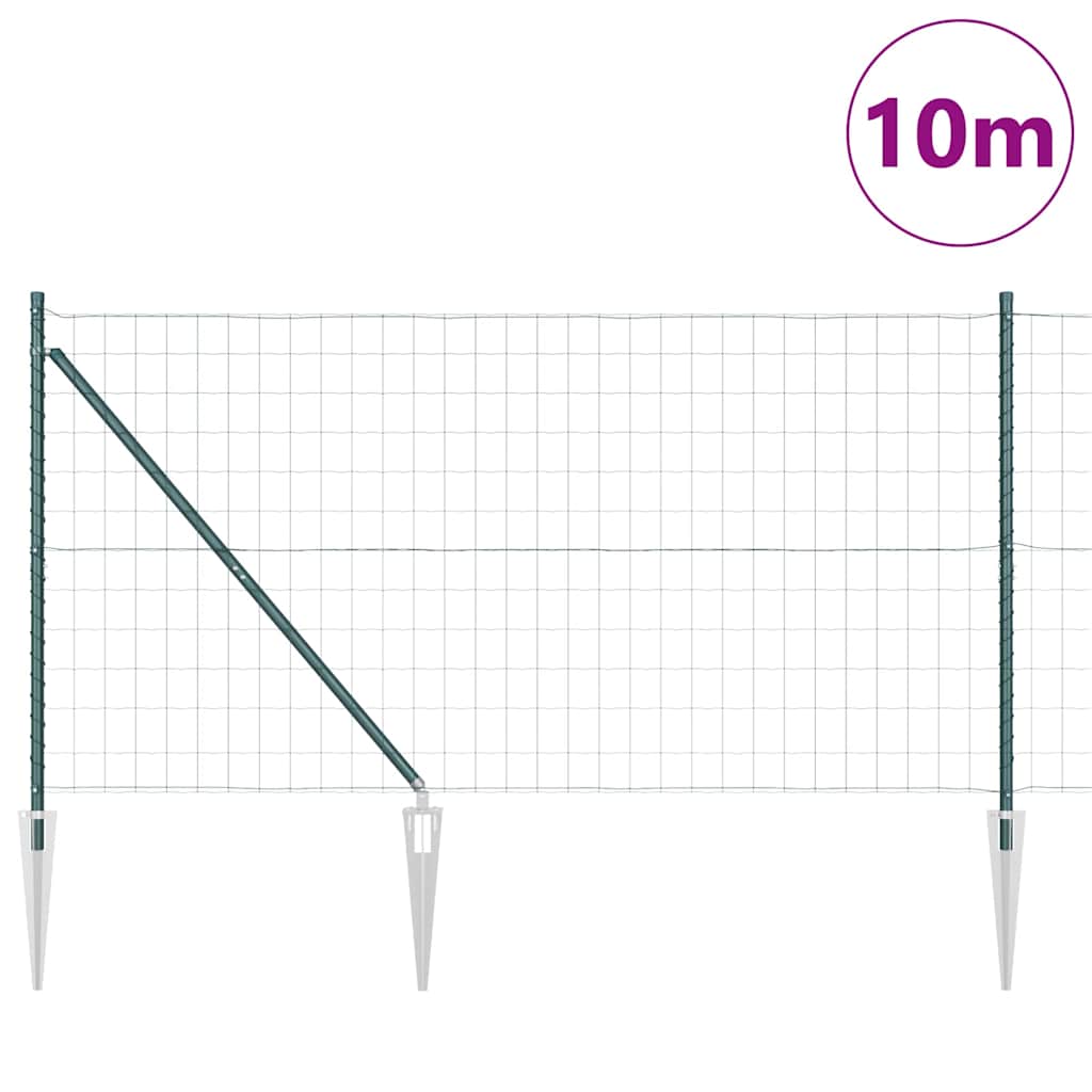 Zavareno žičano ograđivanje s bodljama 10 x 1,4 m (Š x V)