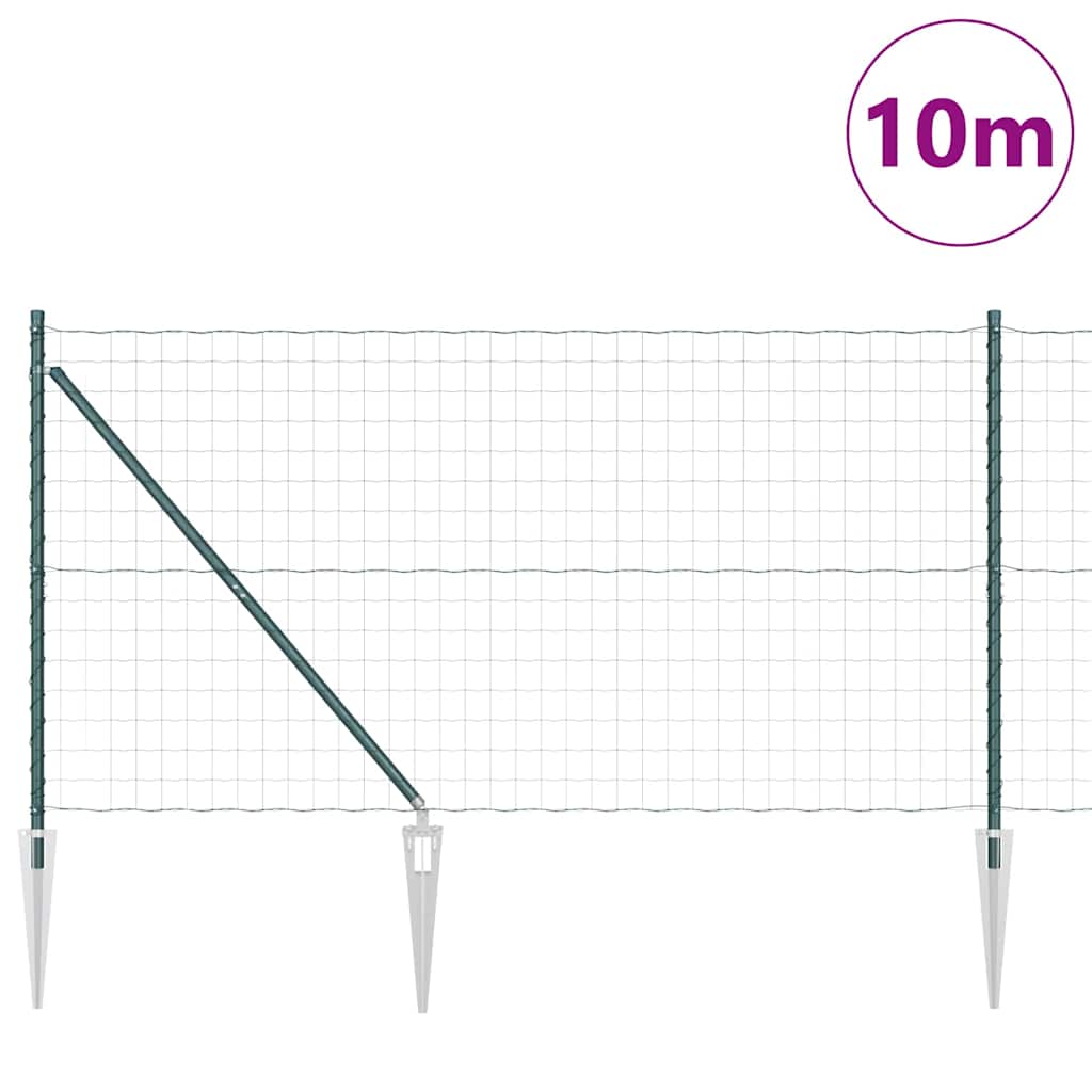 Zavareno žičano ograđivanje s bodljama 10 x 1,4 m (Š x V)