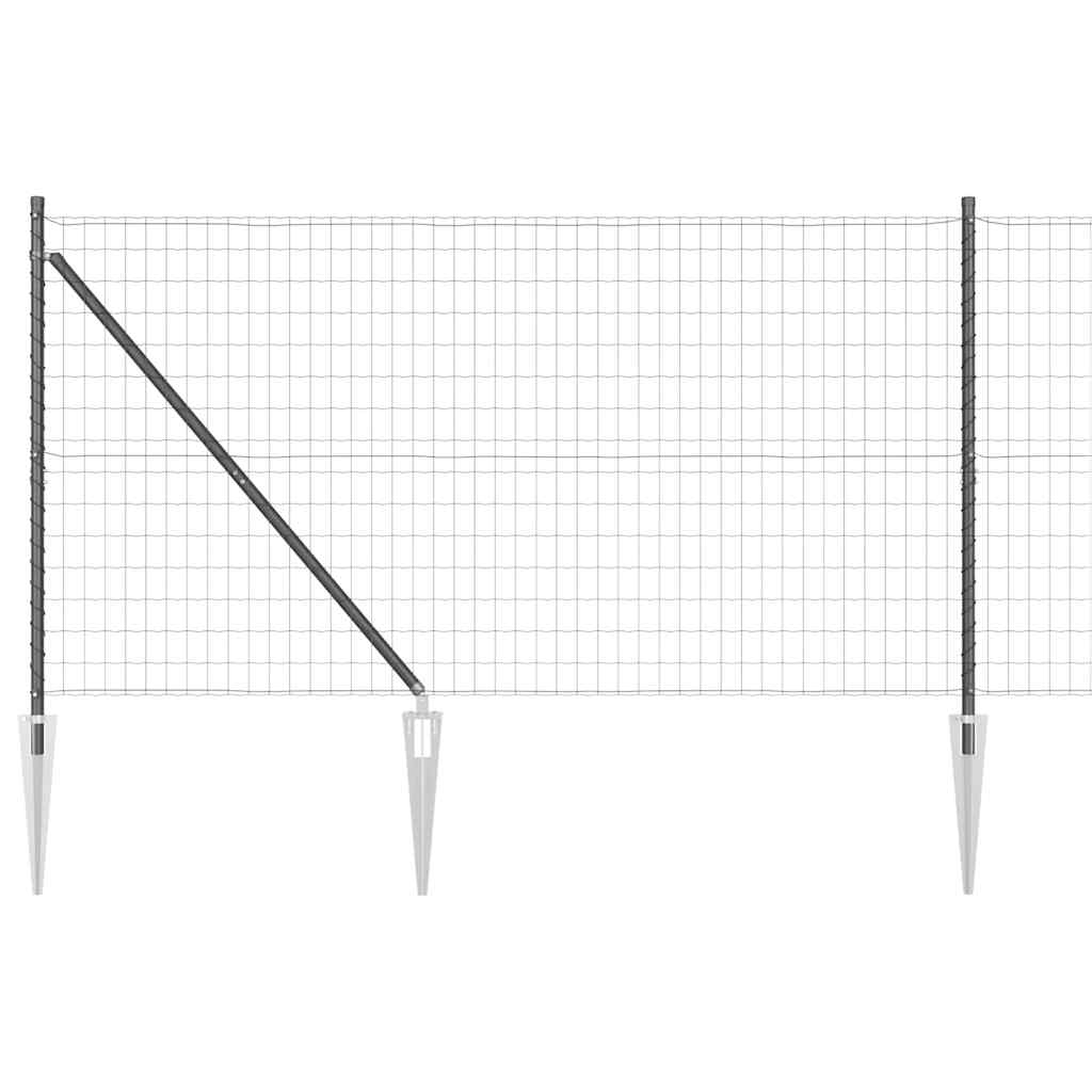 Zavareno žičano ograđivanje s bodljama 10 x 1,4 m (Š x V)
