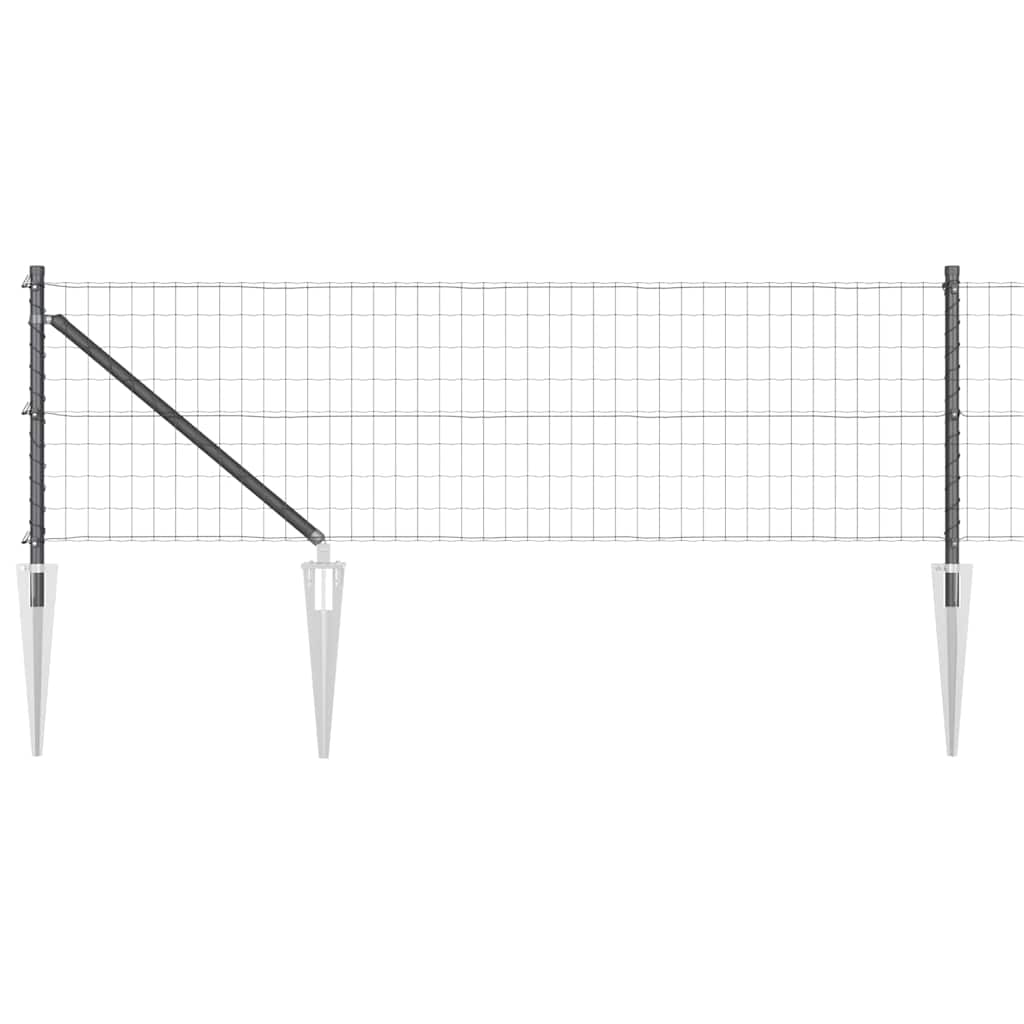 Zavareno žičano ograđivanje s bodljama 25 x 0,8 m (Š x V)