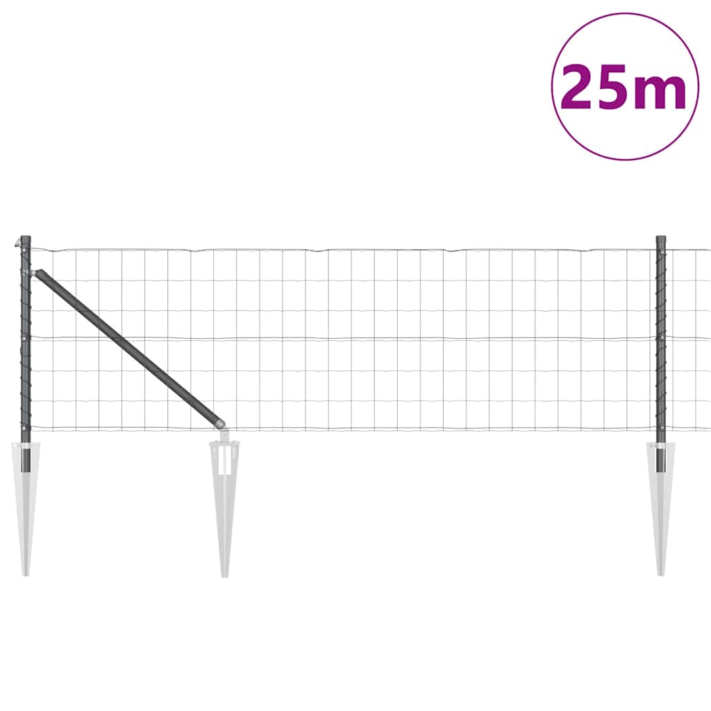 Zavareno žičano ograđivanje s bodljama 25 x 0,4 m (Š x V)