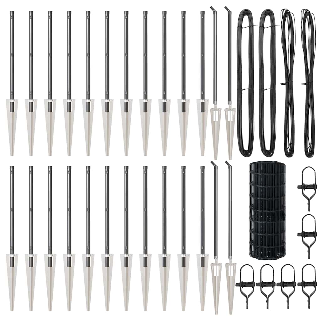 Zavareno žičano ograđivanje s bodljama 50 x 0,4 m (Š x V)