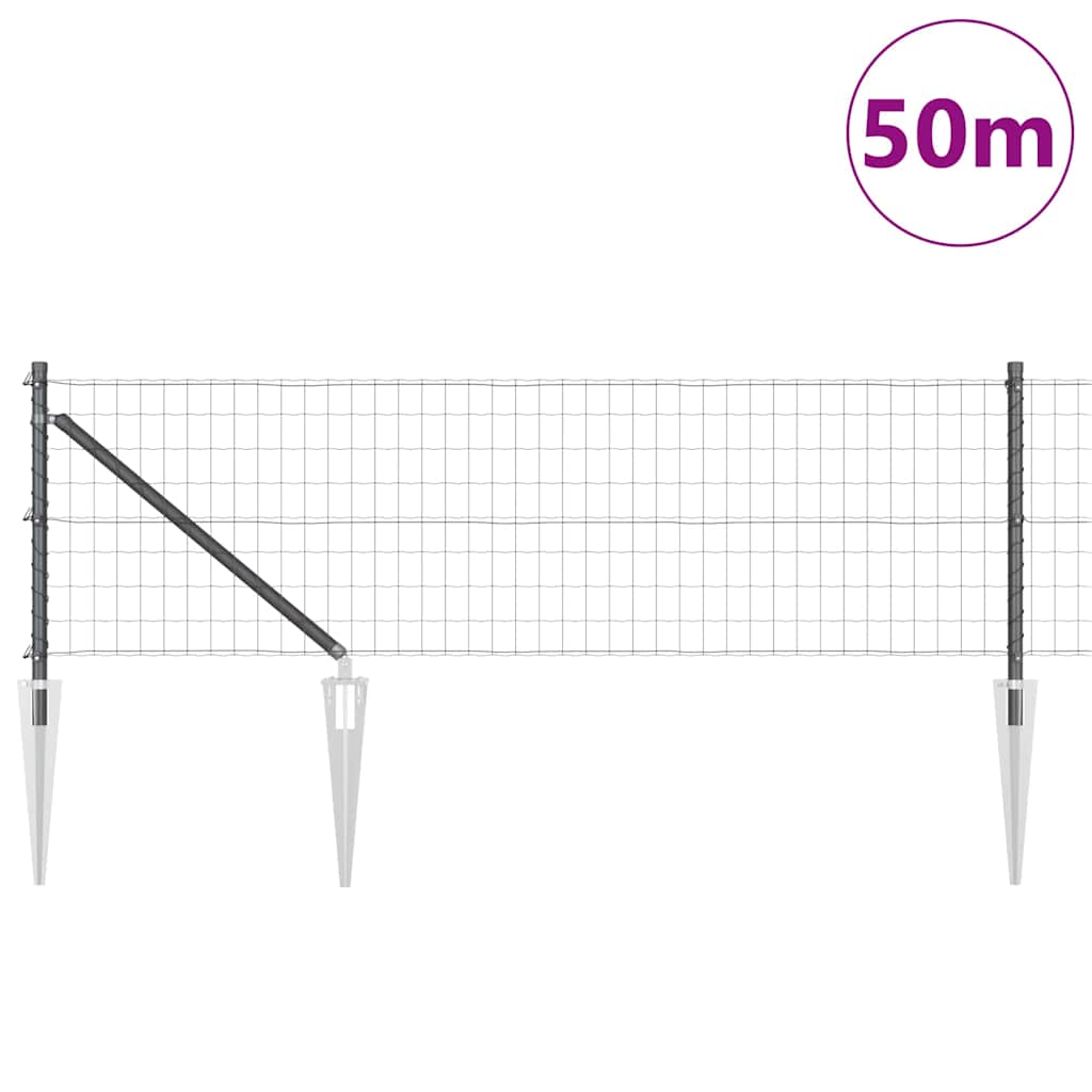 Zavareno žičano ograđivanje s bodljama 50 x 0,6 m (Š x V)