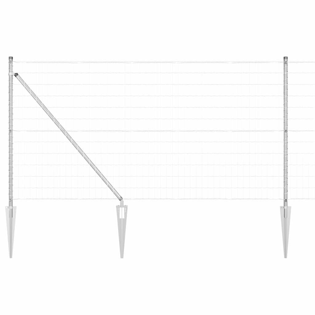 Zavareno žičano ograđivanje s bodljama 10 x 1 m (Š x V)