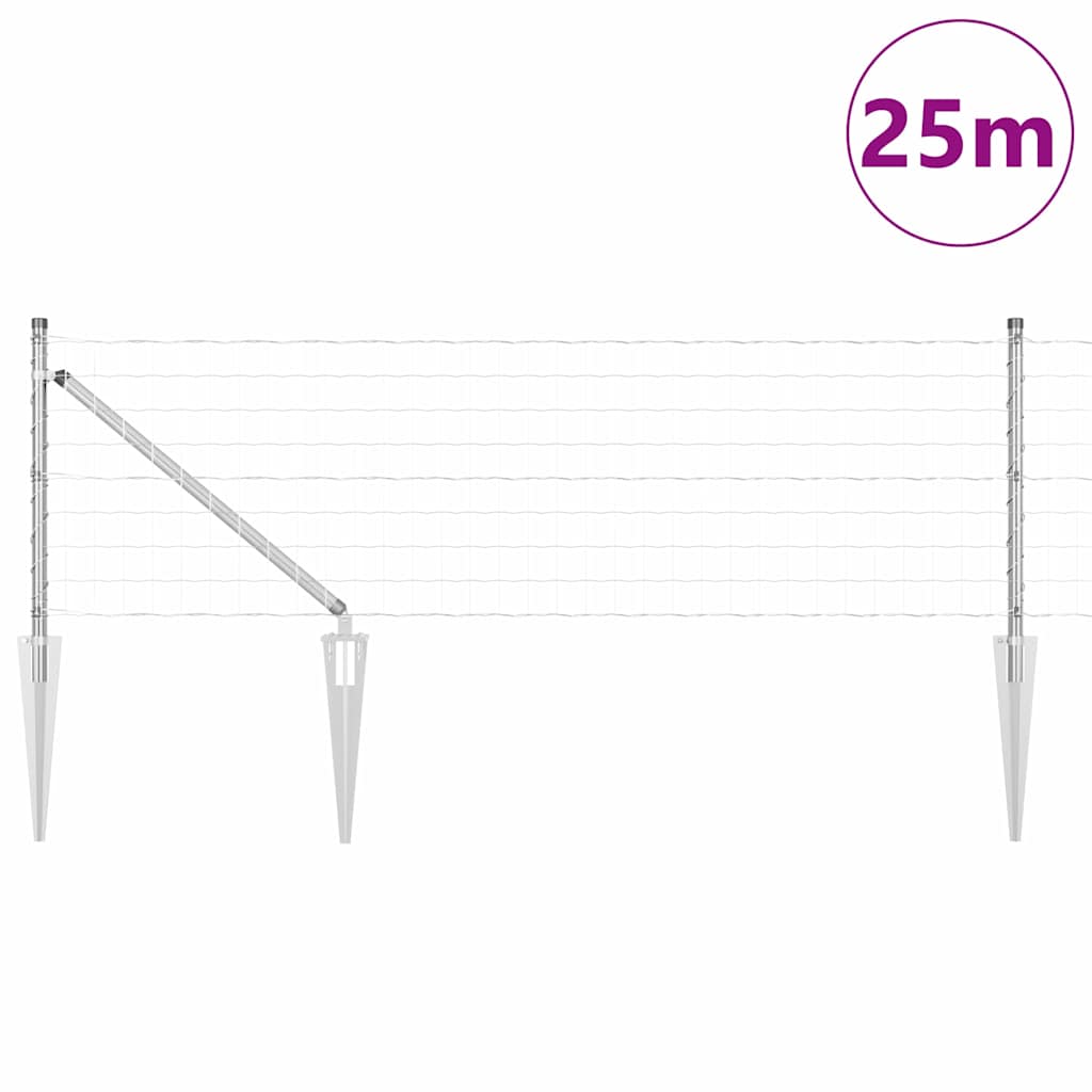 Zavareno žičano ograđivanje s bodljama 25 x 0,8 m (Š x V)