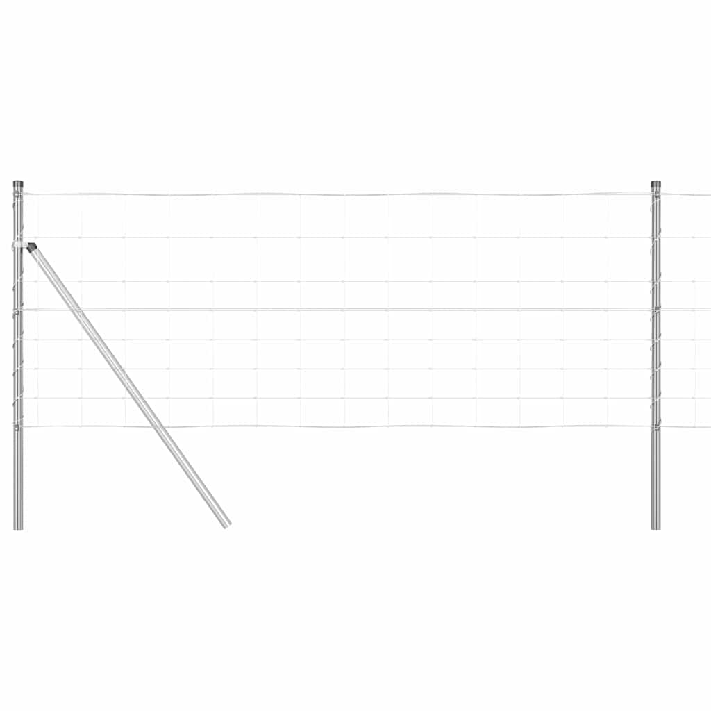 Temeljna zavarena žičana ograda 25 x 0,8 m (Š x V)