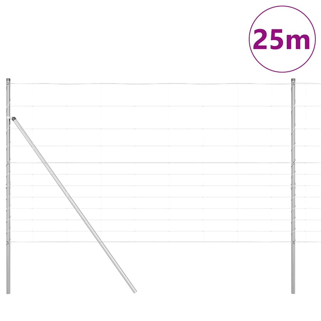 Temeljna zavarena žičana ograda 25 x 1,4 m (Š x V)