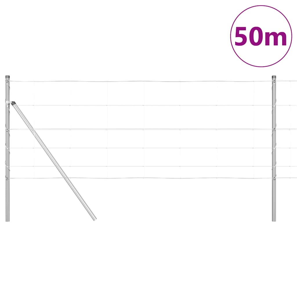 Temeljna zavarena žičana ograda 50 x 0,8 m (Š x V)