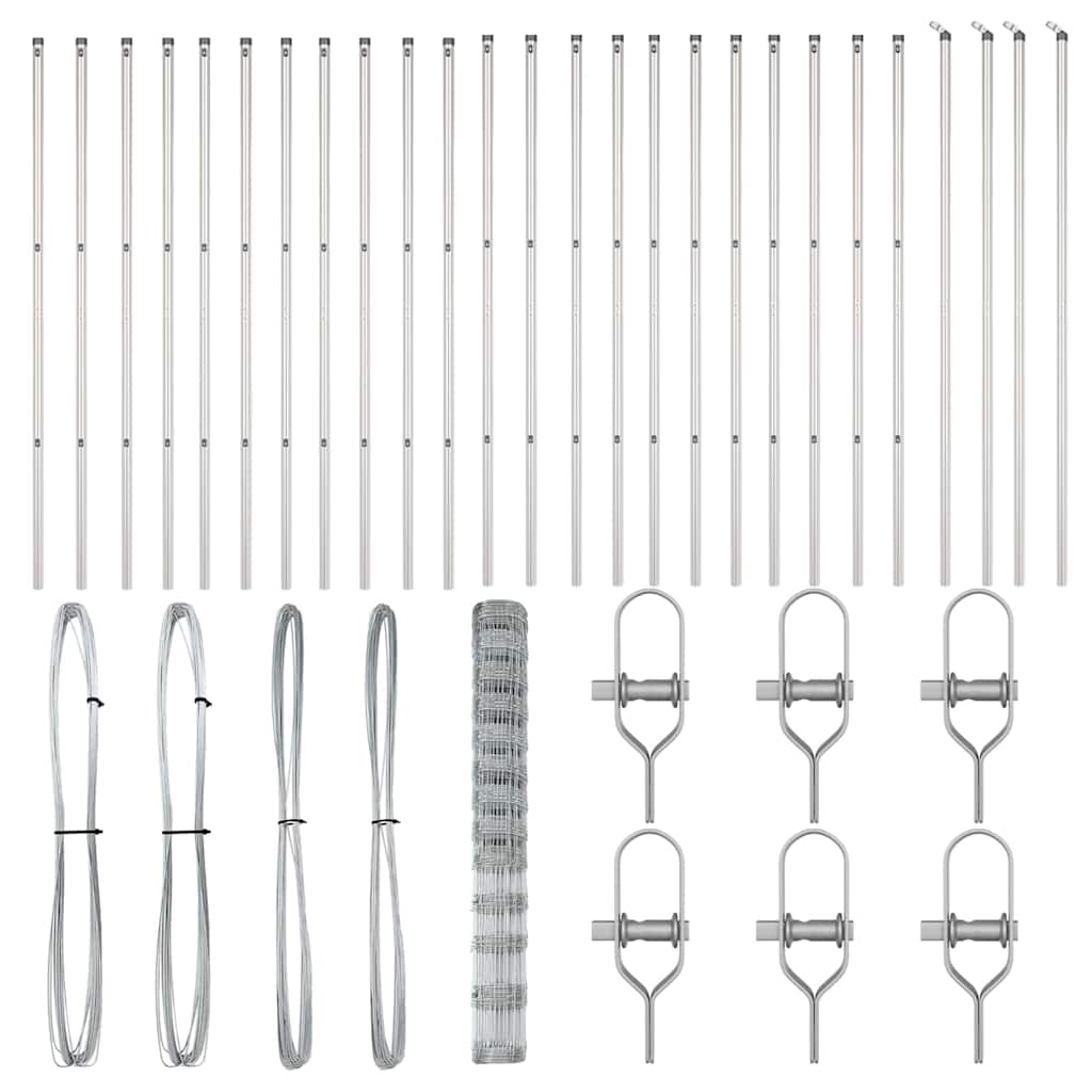 Temeljna zavarena žičana ograda 50 x 1,5 m (Š x V)