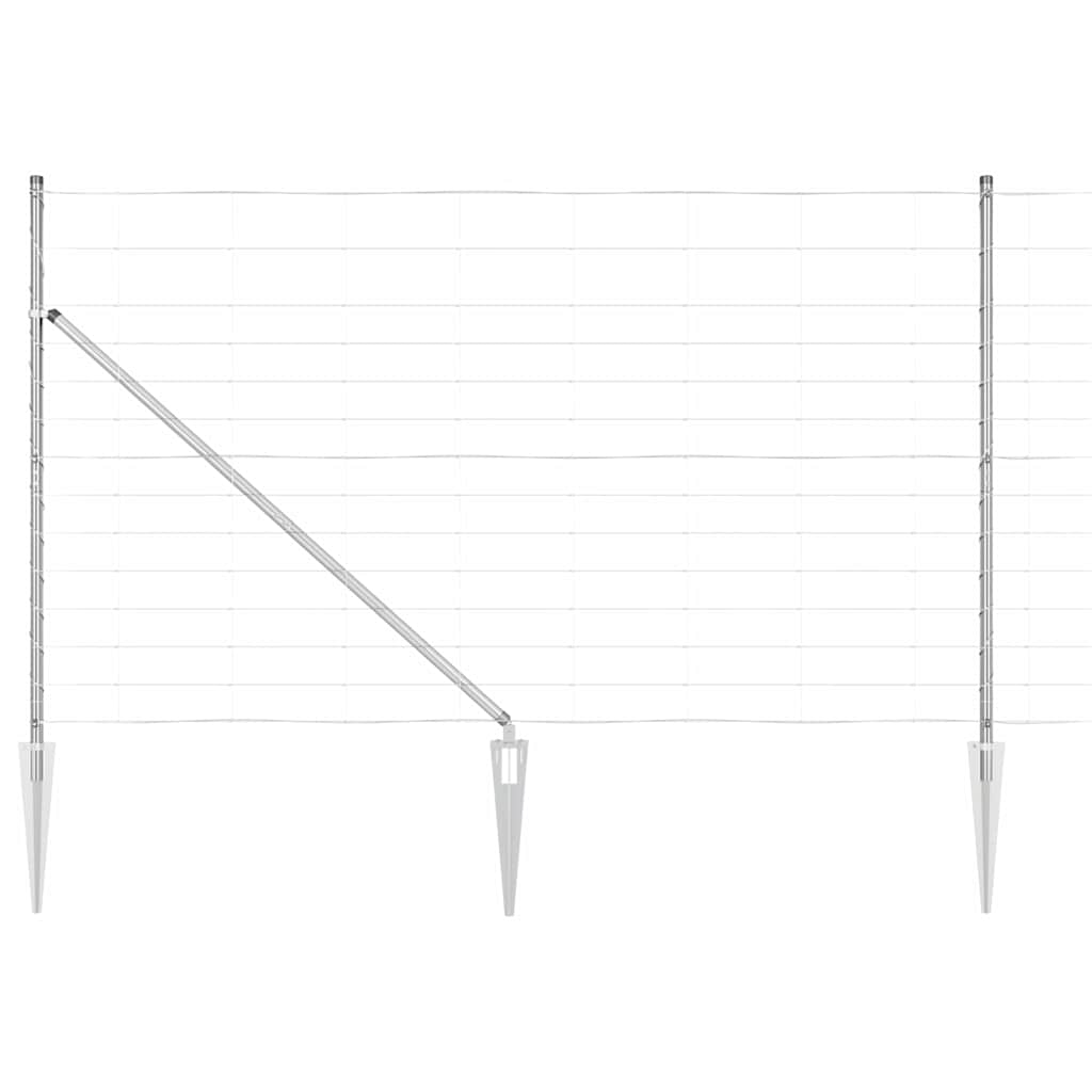 Zavareno žičano ograđivanje s bodljama 25 x 1,4 m (Š x V)