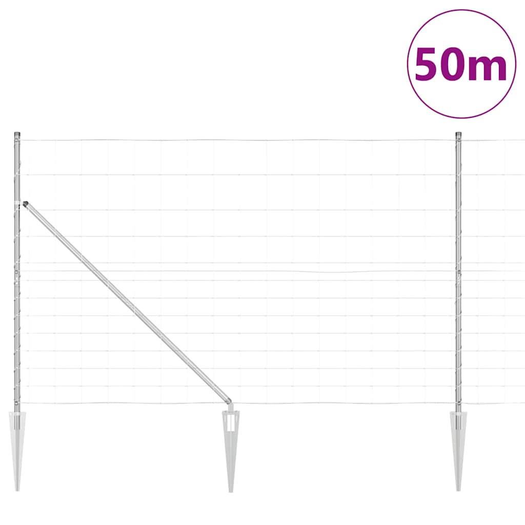 Zavareno žičano ograđivanje s bodljama 50 x 1,5 m (Š x V)
