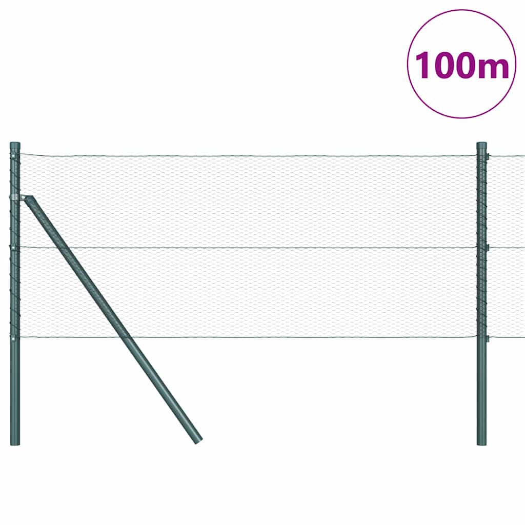 Temeljna zavarena žičana ograda 100 x 0,4 m (Š x V)