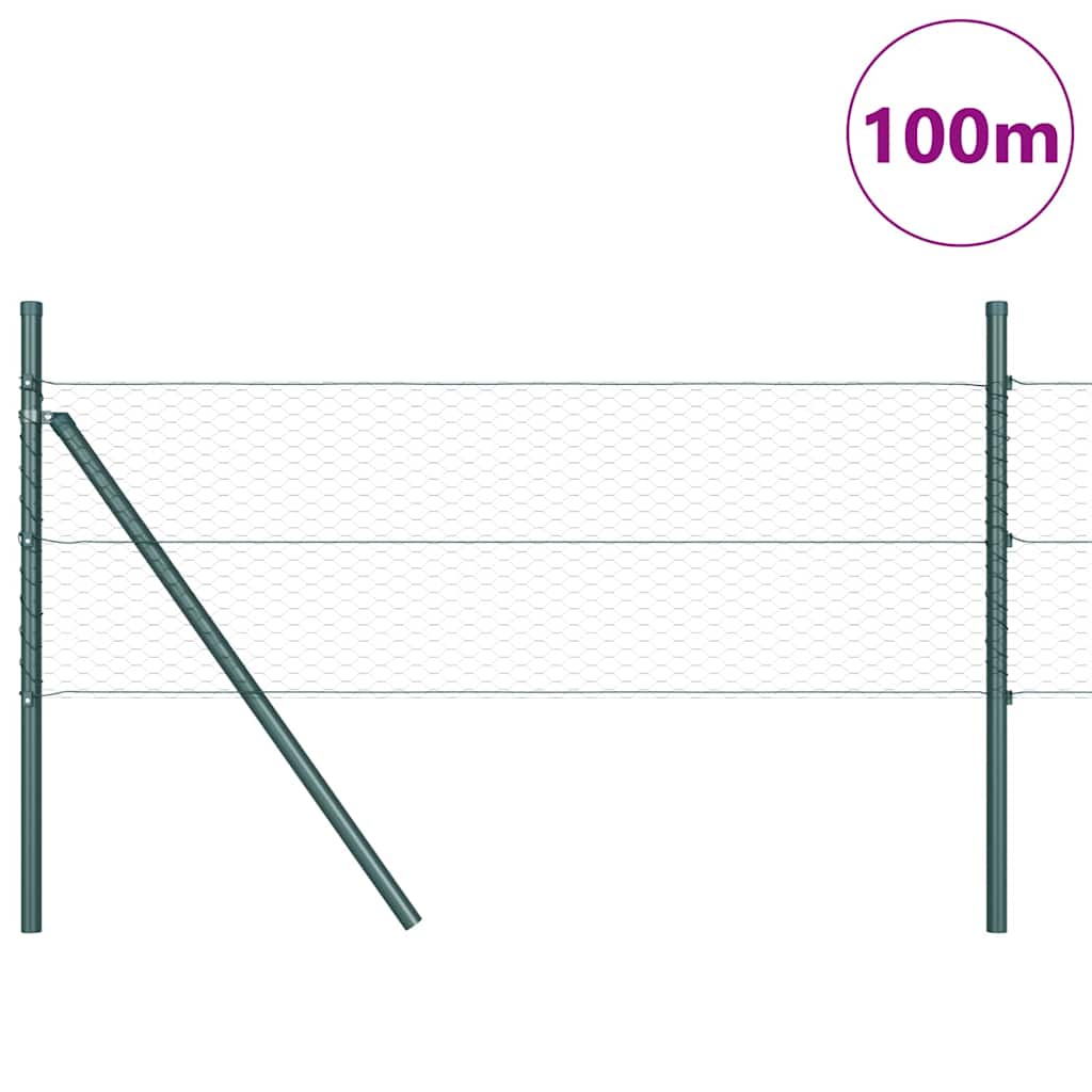 Temeljna zavarena žičana ograda 100 x 0,4 m (Š x V)
