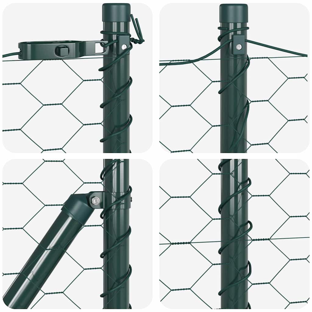 Temeljna zavarena žičana ograda 100 x 0,4 m (Š x V)