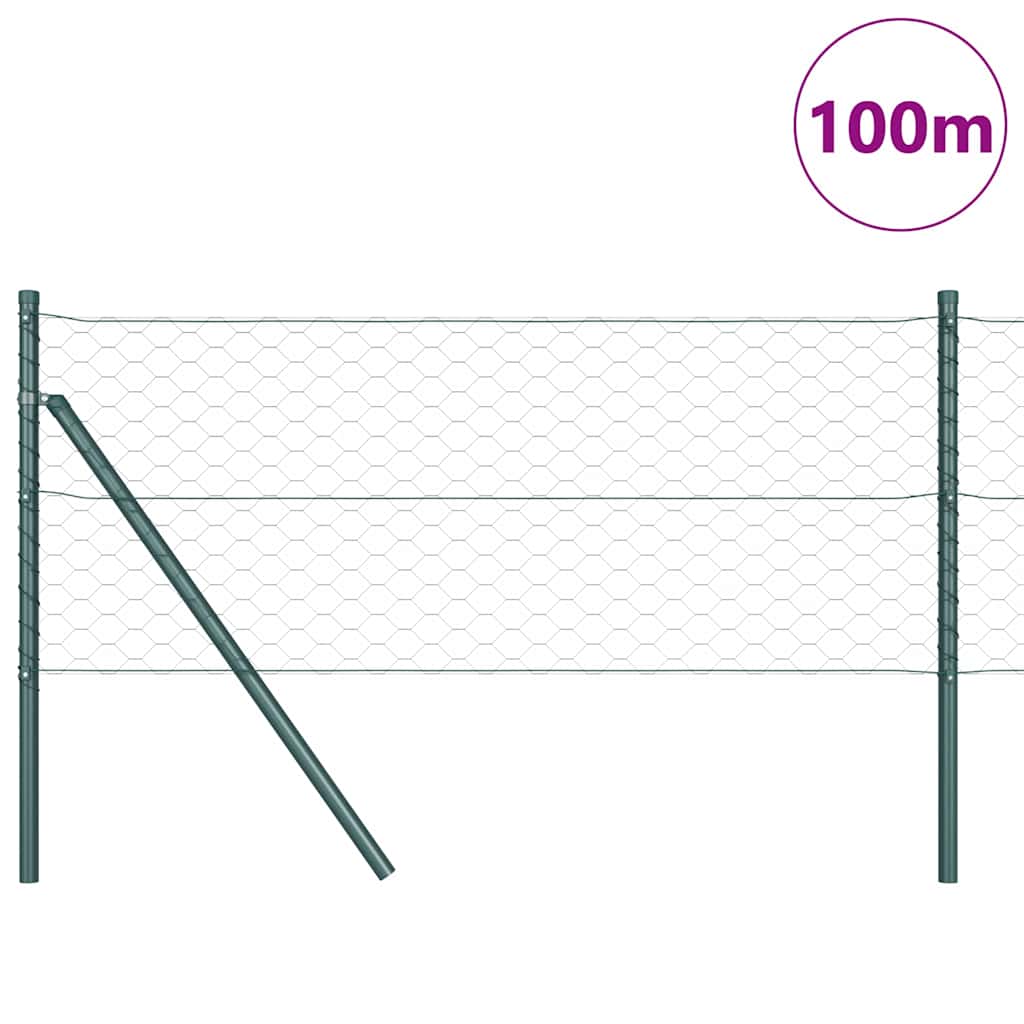 Temeljna zavarena žičana ograda 100 x 0,6 m (Š x V)