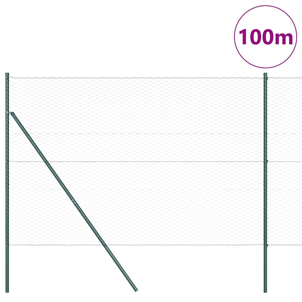 Temeljna zavarena žičana ograda 100 x 1,6 m (Š x V)