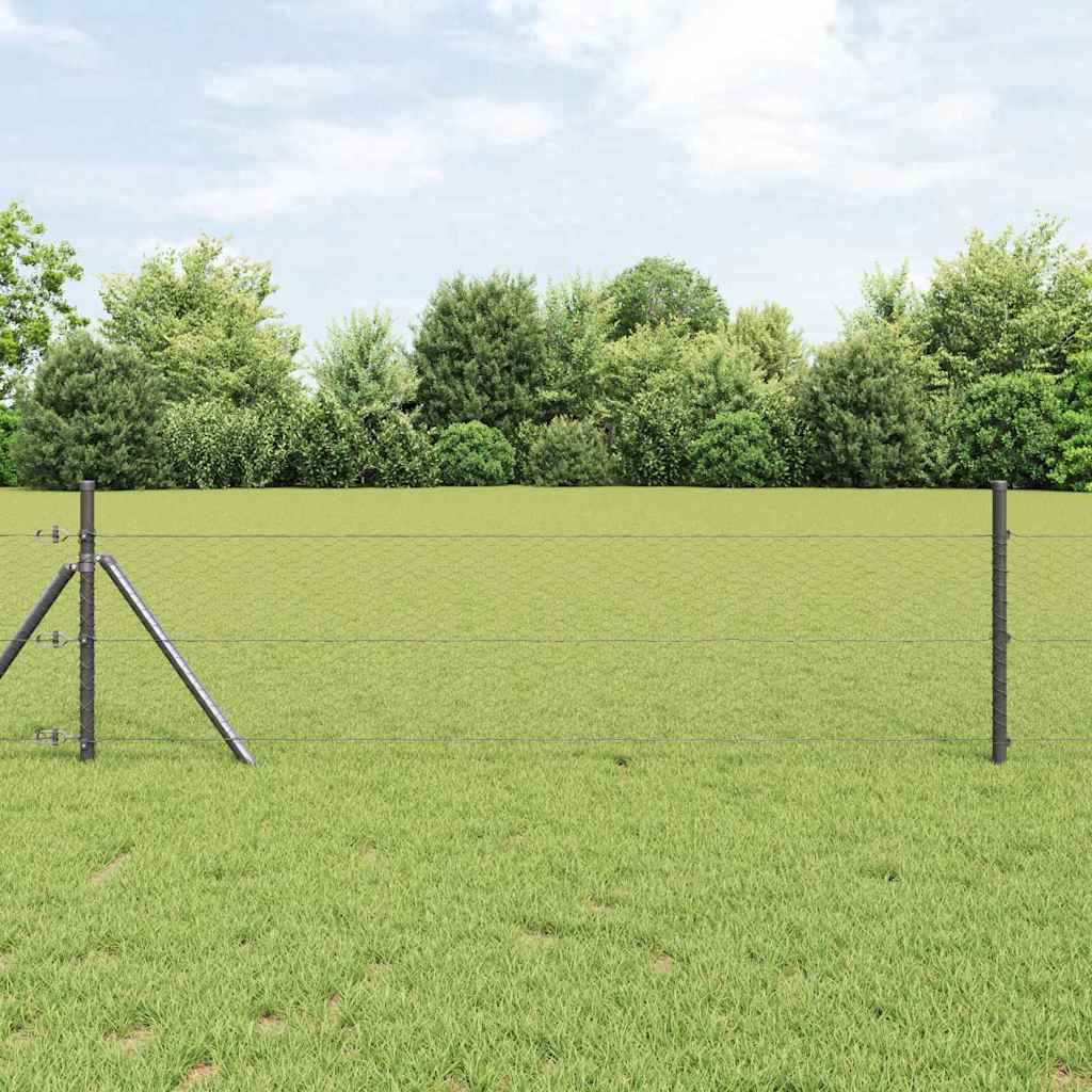 Temeljna zavarena žičana ograda 25 x 0,5 m (Š x V)