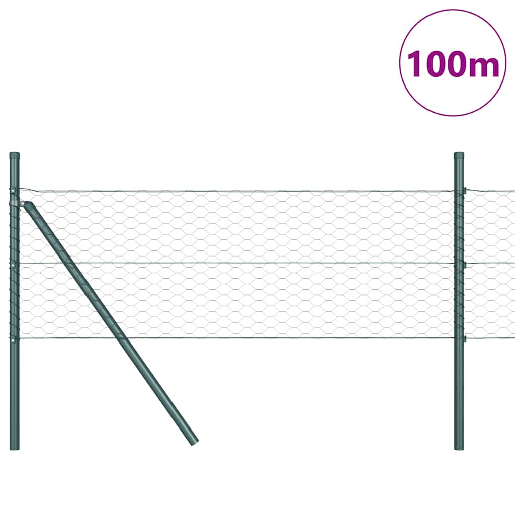 Temeljna zavarena žičana ograda 100 x 0,4 m (Š x V)