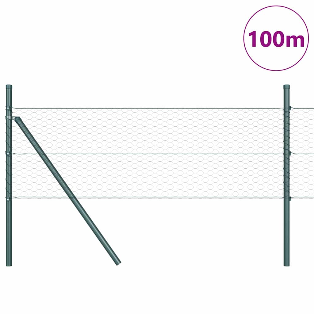 Temeljna zavarena žičana ograda 100 x 0,5 m (Š x V)