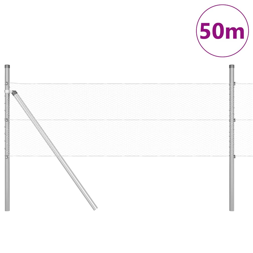 Temeljna zavarena žičana ograda 50 x 0,5 m (Š x V)