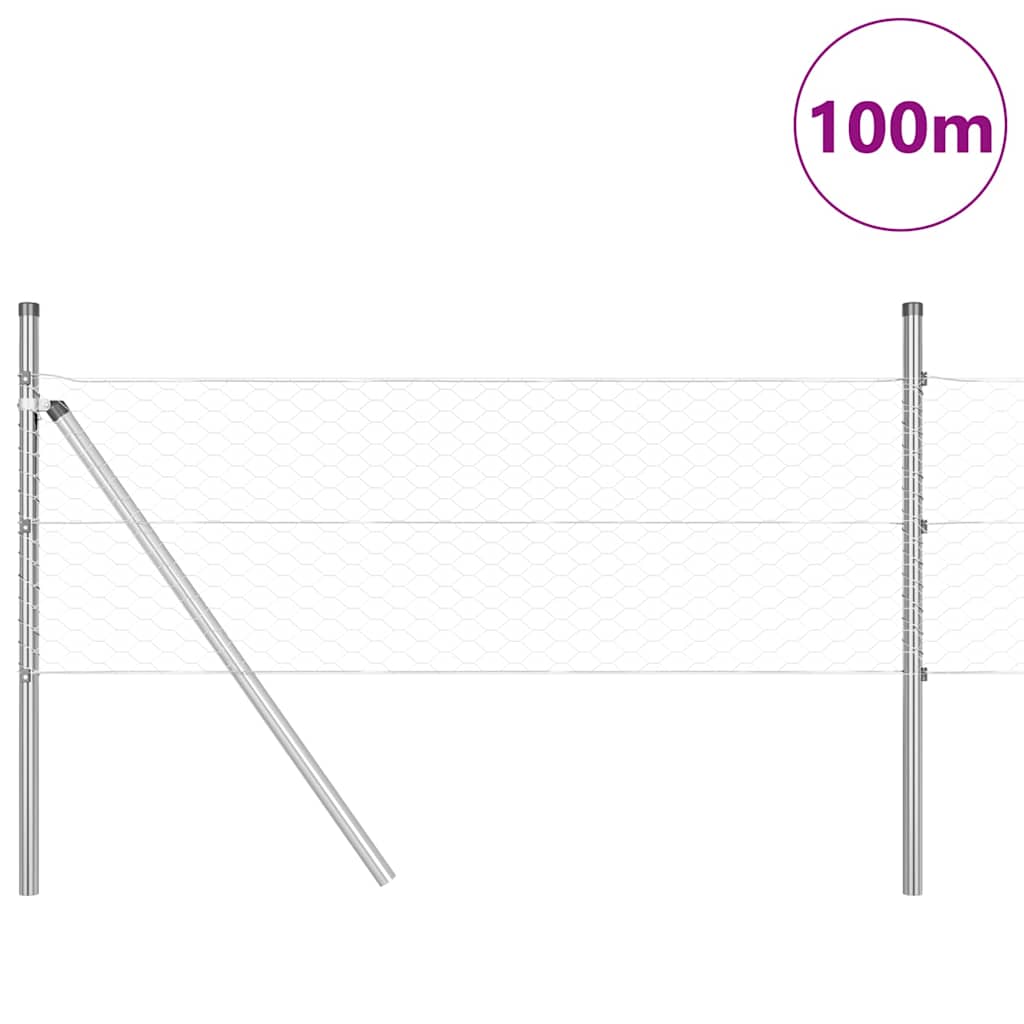 Temeljna zavarena žičana ograda 100 x 0,4 m (Š x V)